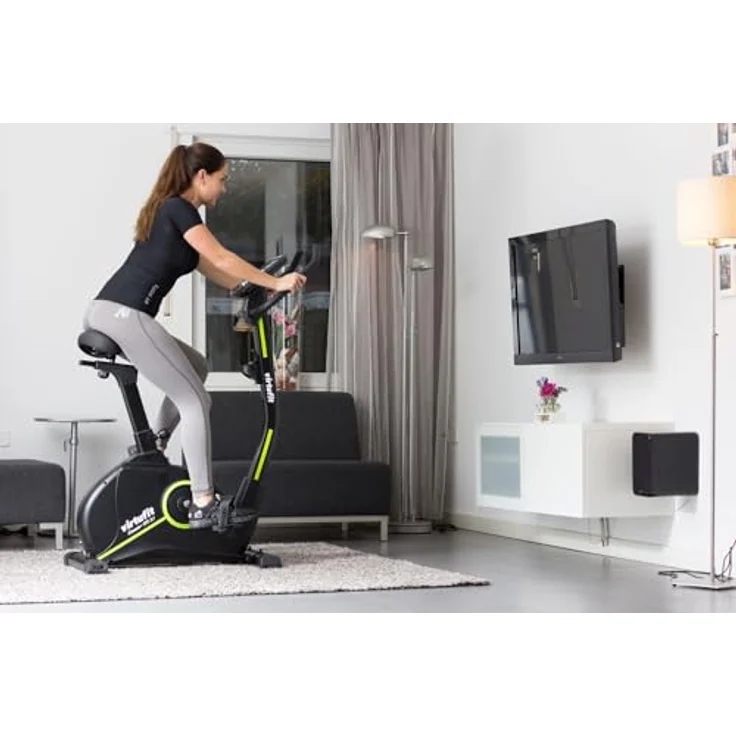 VirtuFit iConsole HTR 2.1 Ergometer Hometrainer - Heimtrainer für Zuhause, robuste Konstruktion, personalisiertes Training, interaktives Erlebnis – Bild 4