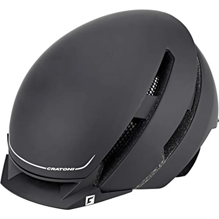 Cratoni Velohelm Light Fit System, 9 Belüftungsöffnungen, integriertes Rücklicht, 53-58 cm, antibakterielle Clean Tex Pads – Bild 6