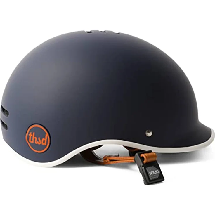Thousand Heritage Fahrradhelm, Navy, Retro-Design mit Diebstahlsicherung und Ventilation, Größe Small – Bild 2