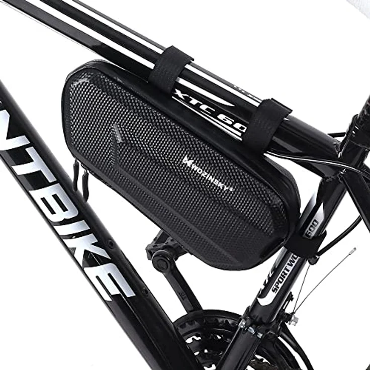 Wozinsky Fahrrad Rahmentasche 1.5L, wasserdicht, schwarz (WBB10BK) – Bild 1