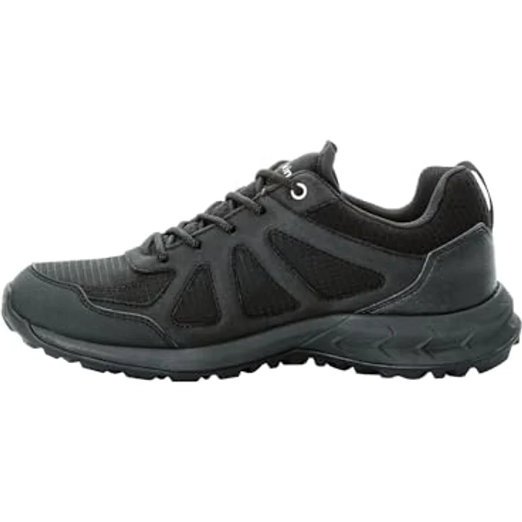 Jack Wolfskin Woodland 2 Texapore Low W, Damen Wanderschuhe, wasserdicht und atmungsaktiv, Schwarz, Größe 38 – Bild 3