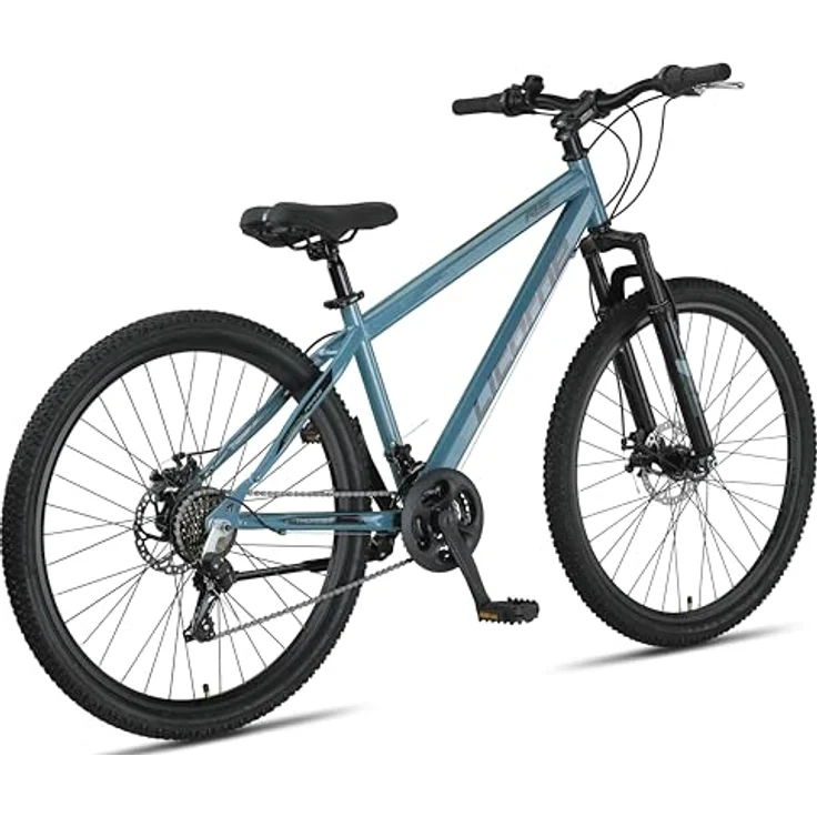 Licorne Bike Thunder Premium Mountainbike, 27.5 Zoll, Aquamarine, Discbremse, geeignet für Mädchen, Jungen, Damen und Herren – Bild 3