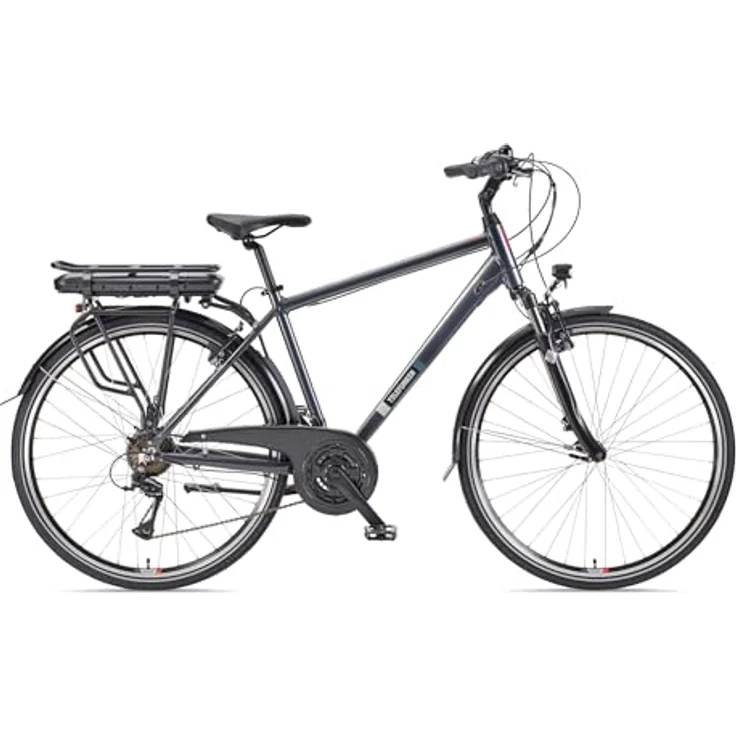 TELEFUNKEN XT485 E-Bike Herren 28 Zoll Trekking-Fahrrad, 250W Hinterradmotor, 536,5 Wh Akku, 21-Gang Kettenschaltung, V-Bremsen, LED-Beleuchtung – Bild 2
