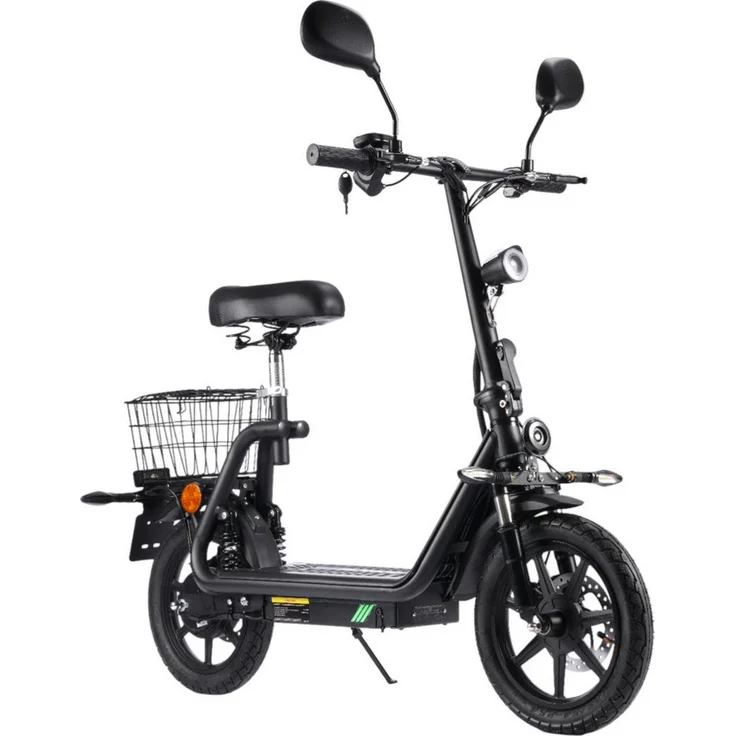 ENEWAY City Floh-S E-Scooter, Elektroroller 20 km/h, mit Straßenzulassung und Blinkervorbereitung, kompakte Bauweise