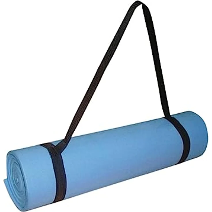 Toorx Yogamatte, 8 mm, für Fitness, Aerobic und Pilates, mit Tragegurten und leicht zu reinigen – Bild 2