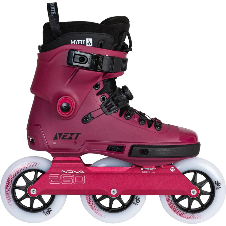 POWERSLIDE Powerslide Next 110 Pds Inline-Skates, Rosa, EU 38-39