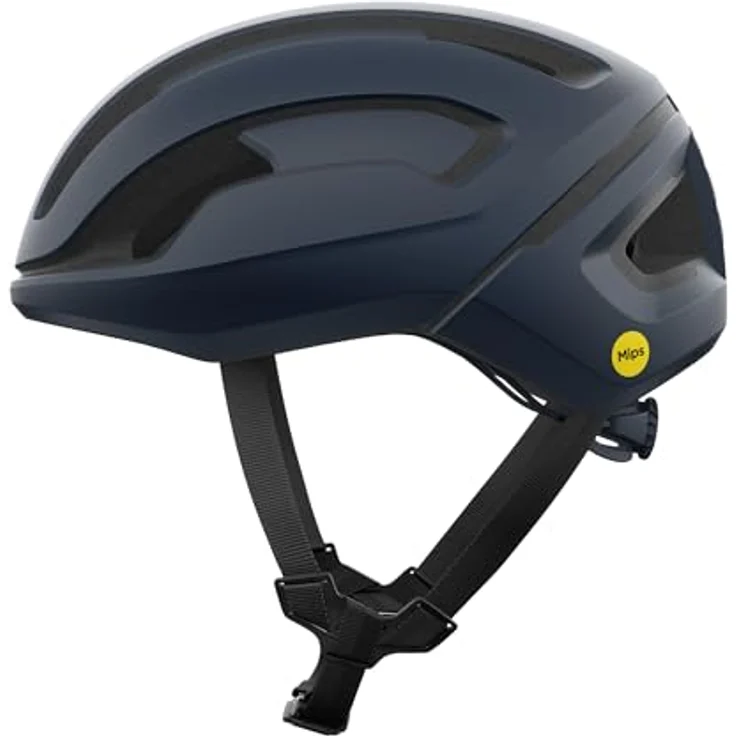 POC Omne Air MIPS Apatite Navy Matt, Fahrradhelm mit optimalem Rundumschutz, blau, Größe M – Bild 1