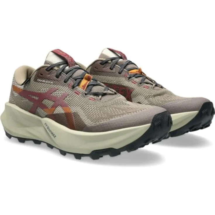 Asics Trabuco 14 GTX, Laufschuhe mit wasserdichtem GORE-TEX, verbesserter Traktion und FF BLAST MAX Dämpfung, Taupe/Grau – Bild 6