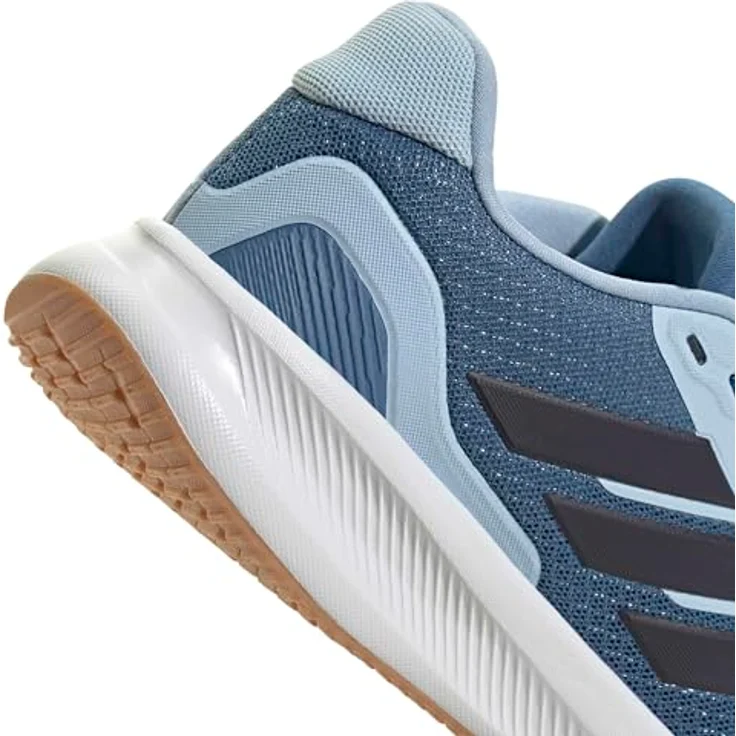 Adidas Runfalcon 5, Laufschuh mit Schnürsenkeln, schwarz – Bild 5