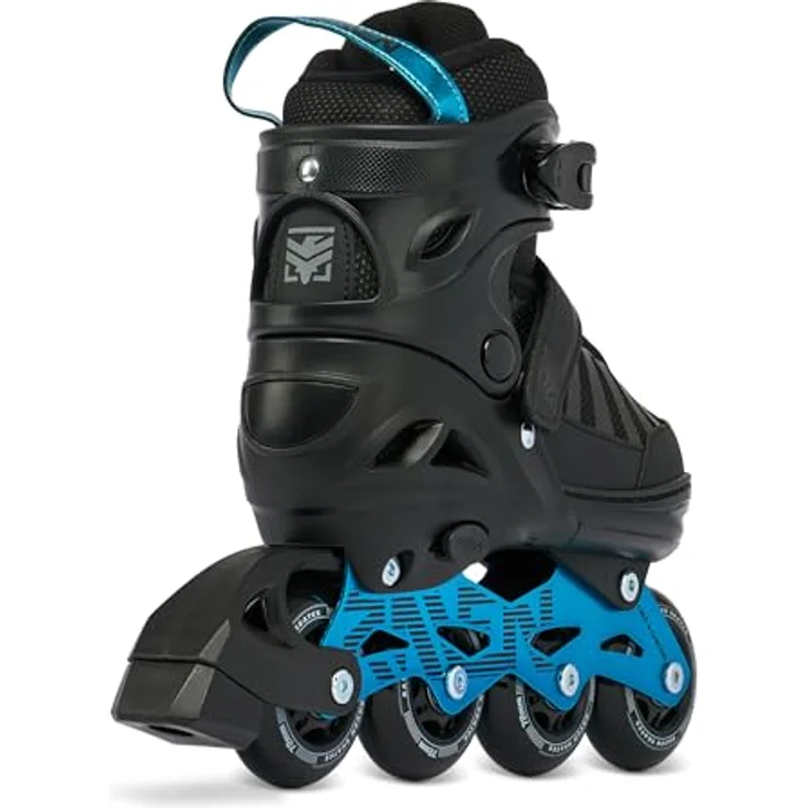 RAVEN Oxen Inline Skates, verstellbare Inliner für Kinder und Erwachsene, 2in1 System, mint anodized, Größe 34-37 (21cm-23,5cm) – Bild 2
