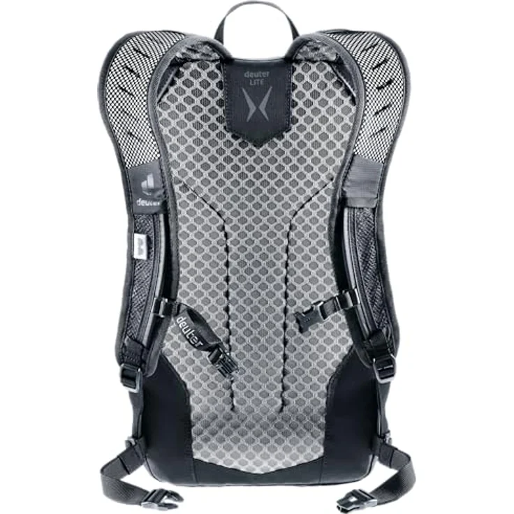 Deuter Speed Lite 17, leichter Wanderrucksack mit ergonomischen Schulterträgern, abnehmbarem Hüftgurt und Trinkblasenfach bis 2 L, grau – Bild 2