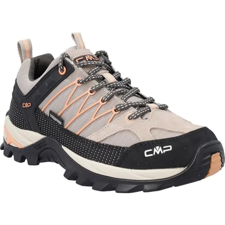 CMP Rigel Low Trekking Wanderschuh, wasserfester Bergwanderschuh mit EVA-Zwischensohle und FullOn GRIP Sohle, schwarz – Bild 5