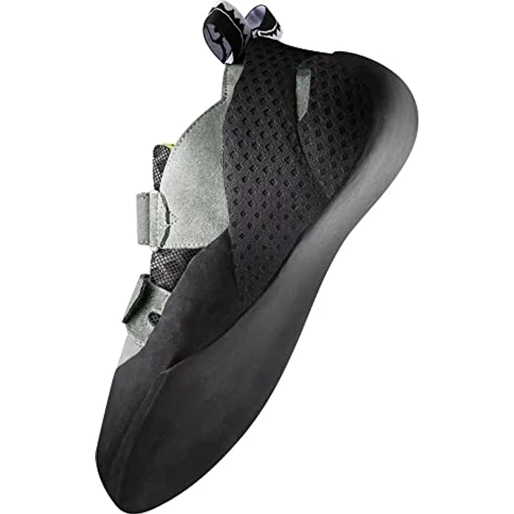 Red Chili Circuit LV II, Kletterschuhe Größe UK 7,5 mit zwei Klettverschlüssen, komfortabel für lange Sessions, Farbe seaweed – Bild 5
