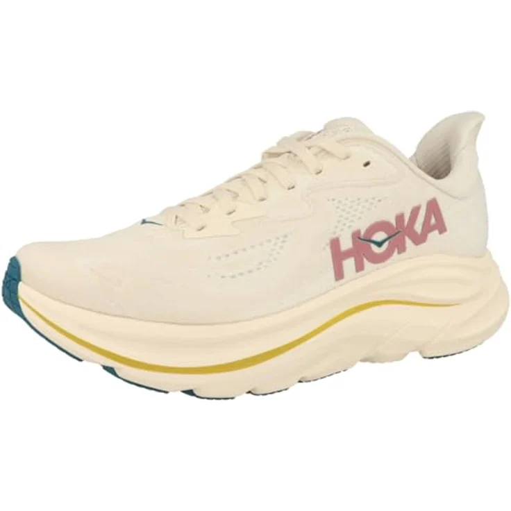Hoka One One W Clifton 10, Laufschuh mit optimaler Dämpfung, Birch/Alabaster, Größe 38 2/3 – Bild 4
