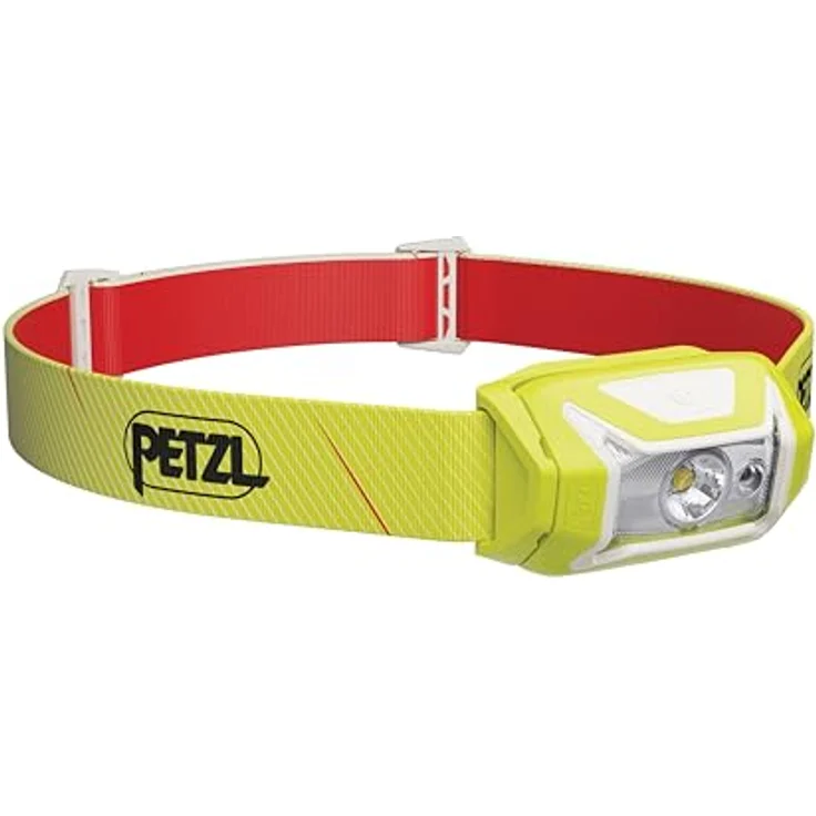 PETZL Tikka LAMP, Stirnlampe mit 350 Lumen, gelb, kompakt und leicht (94 g) – Bild 1