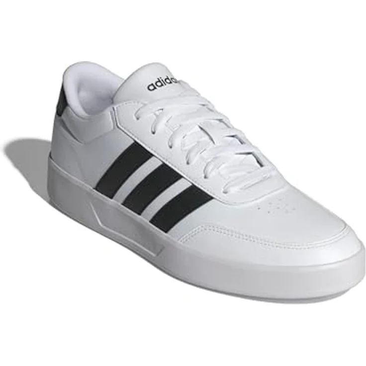 adidas Breaknet 3.0, Laufschuhe mit Synthetik-Obermaterial und EVA-Einlegesohle, Cloud White/Core Black, EU 37 1/3 – Bild 4