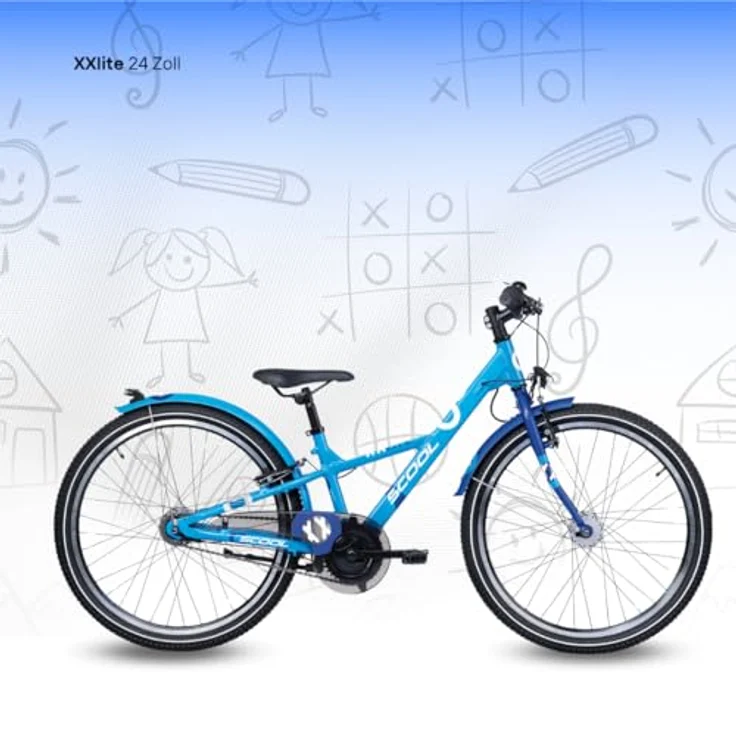 S’COOL XXlite Kinderfahrrad, 7 Gang, 20/24 Zoll, robustes Design, hochwertige Komponenten, engineered in Germany – Bild 2