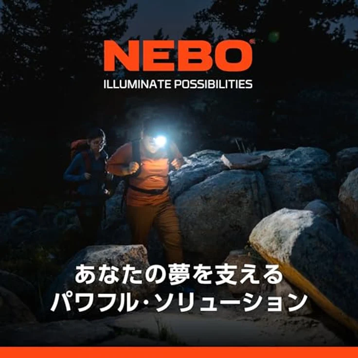 NEBO MYCRO, Wiederaufladbare Kopflampe mit 400 Lumen, wasserdicht, Aluminium-Design, Spot- und Flutlichtmodi, für Joggen und Outdoor-Aktivitäten – Bild 2