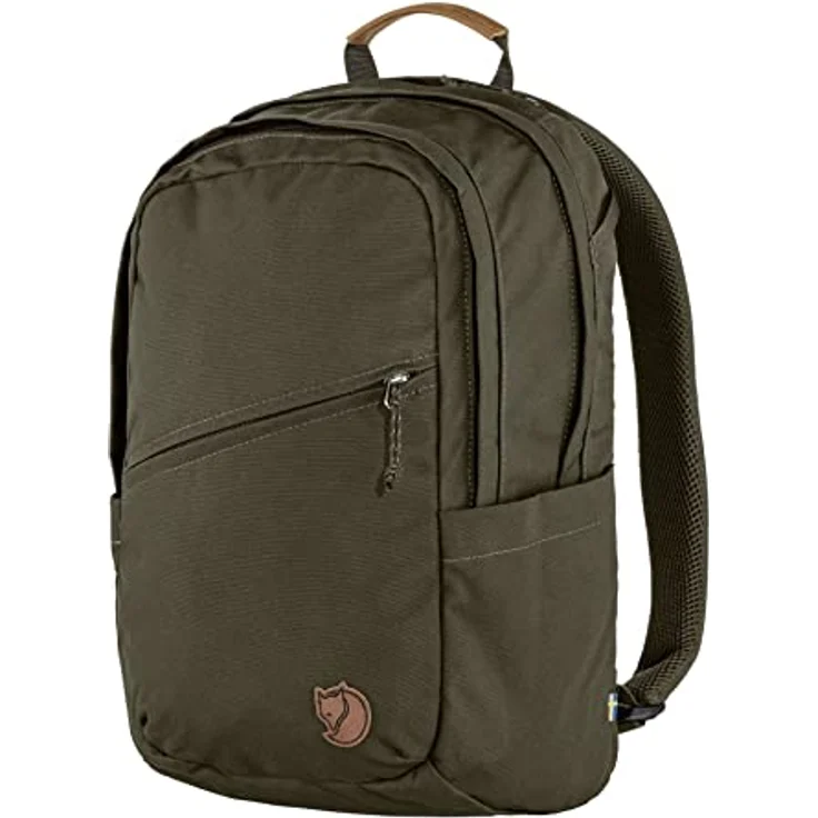 Fjällräven 23344 Räven 20 Sports backpack Unisex Dark Olive OneSize, Gelegenheitsrucksack with Side open pockets – Bild 1