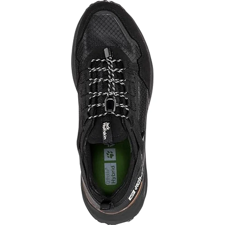 Jack Wolfskin Dromoventure Athletic Low M, Herren Wanderschuhe, schwarz, mit dämpfender EVA-Mittelsohle und griffiger Gummisohle – Bild 8