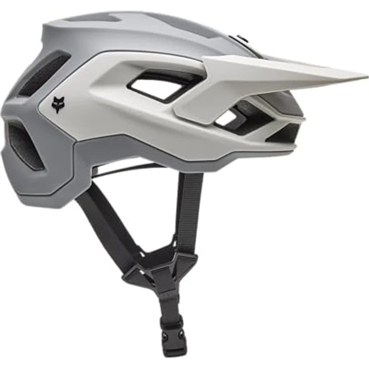 Fox Racing Speedframe Helmet 5050, Unisex Mountainbike Helm mit MIPS, Hochwertige Belüftung, 360° Fit System, LT Grey, Größe M – Bild 3