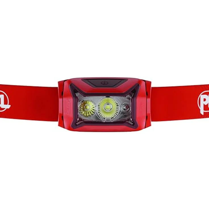 PETZL ACTIK LAMP Red, Stirnlampe mit 450 Lumen Leuchtkraft, 3 Leuchtstufen und kompaktem Design – Bild 2