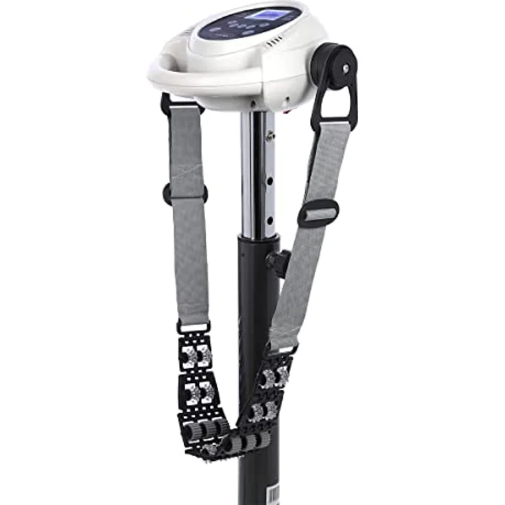 HMS Vibrationsmassagegerät MA 1001 mit 3 Massagegürteln - effektive Muskelentspannung, LCD-Display, 6 Massageprogramme – Bild 4