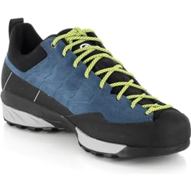 Scarpa Mescalito Herren Zustiegsschuh, blau/grau, technischer Wanderschuh mit wasserdichtem Obermaterial und Vibram® Sohle – Bild 5