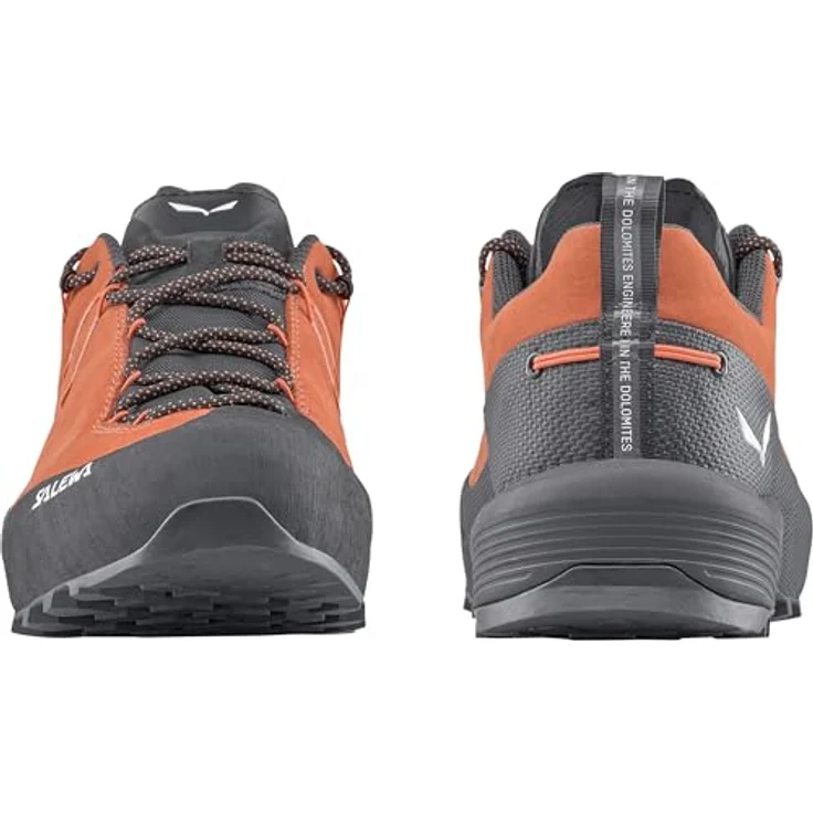Salewa Wildfire Leather 2 GORE-TEX Herren Wanderschuhe, Schwarz, flexibel und stabil für felsiges Terrain mit griffiger POMOCA® Gummisohle und Climbing Lacing. – Bild 5