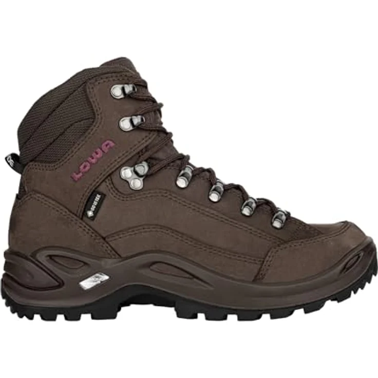 LOWA Renegade GTX Mid Ws, Wasserdichte Damen-Wanderschuhe mit optimaler Dämpfung, braun, Größe 39 – Bild 1
