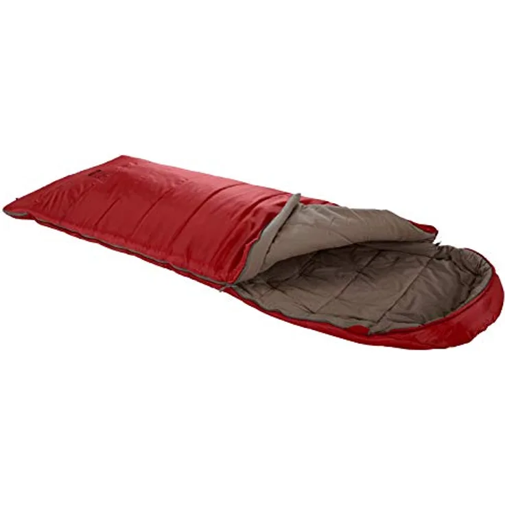 Grand Canyon Utah 190 - Warmer Deckenschlafsack aus Baumwoll-Flanell - Red Dahlia, einheitsgröße
