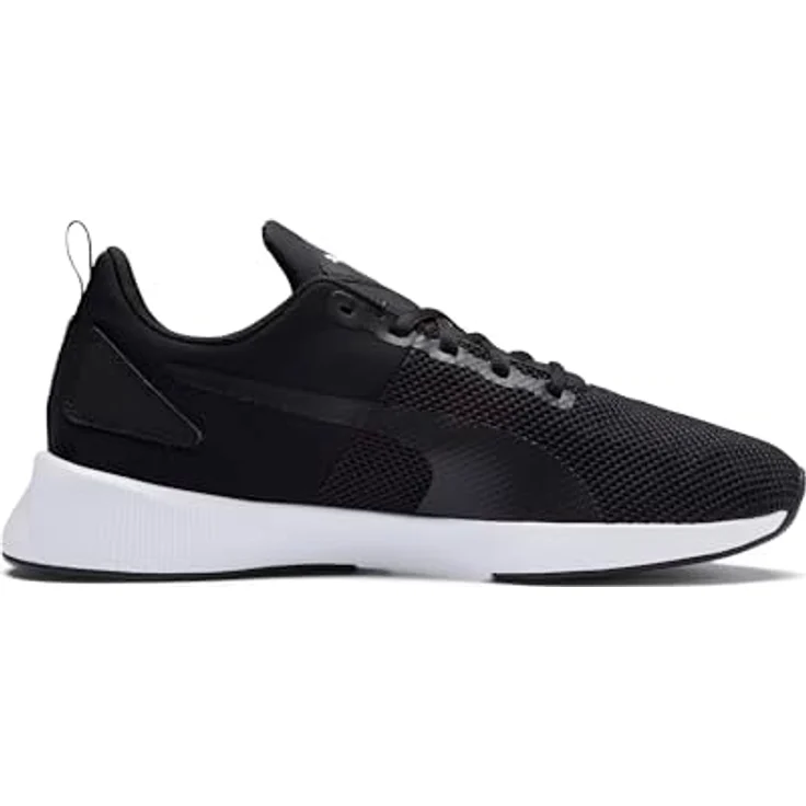 PUMA Flyer Runner, Laufschuhe für Herren in puma black-puma white, Schnürschuhe mit hochwertigem Textilmaterial, Größe 40.5 – Bild 6