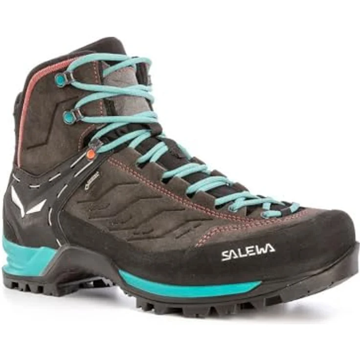Salewa Mountain Trainer Mid GTX, Damen Wanderschuhe, wasserdicht, Schwarz, Größe 40 – Bild 4