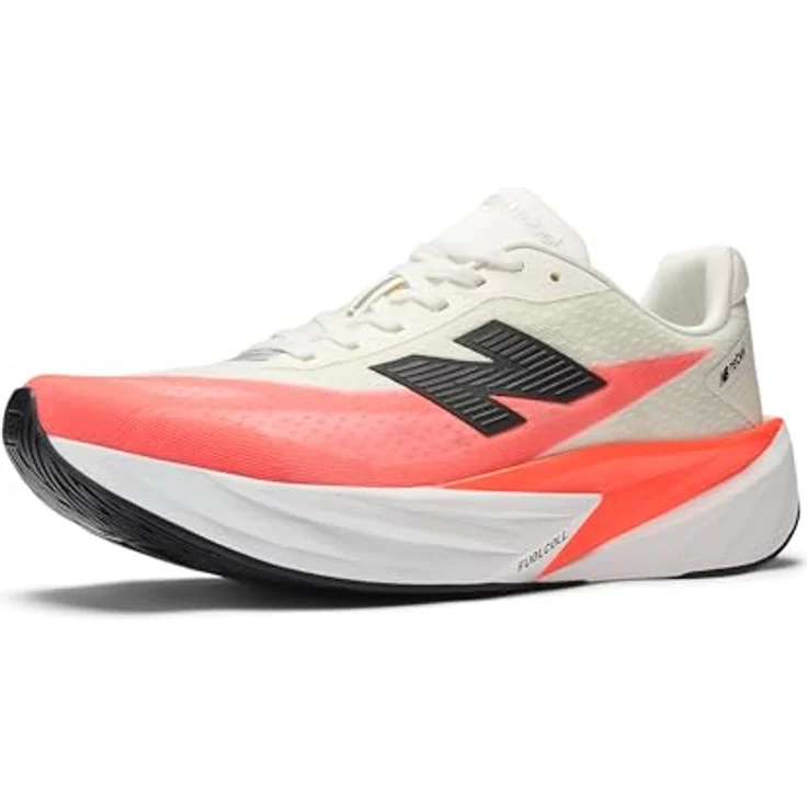 New Balance FuelCell Rebel v5, Herren Laufschuhe mit reaktiver Technologie, rot, Größe 44.5 – Bild 1