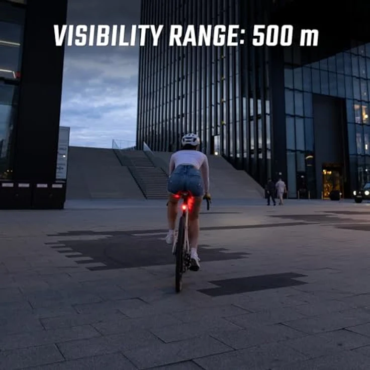 SIGMA LED Fahrradlicht Set Aura 50/Hiro 10, akkubetriebenes, wetterfestes Beleuchtungsset mit USB-C, StVZO zugelassen, automatische Helligkeitsregelung, hohe Sichtbarkeit – Bild 3