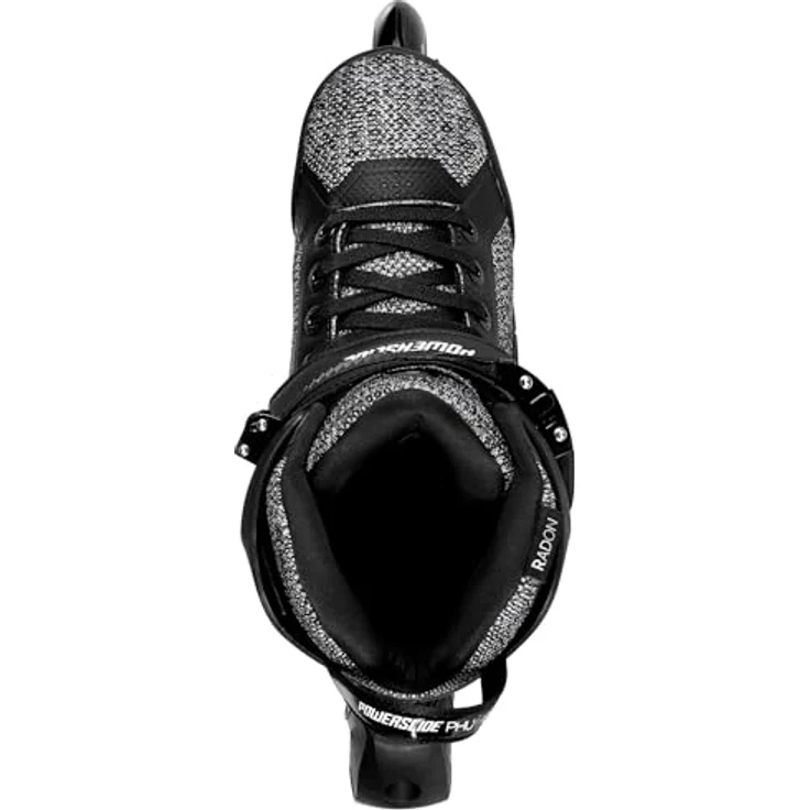 POWERSLIDE Phuzion Radon 80 Trinity SMU 38 Fitness Inlineskate in Schwarz/Weiss, ABEC 5 Kugellager – Bild 5