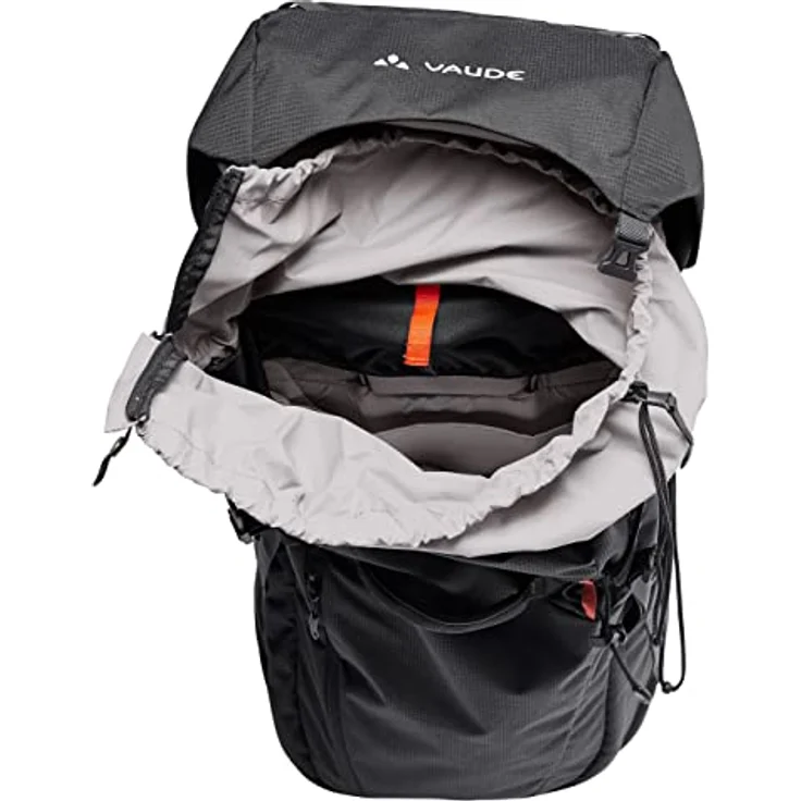 VAUDE Astrum Evo 70+10 Wanderrucksack, sehr großer Trekkingrucksack für Backpacking, anthrazit – Bild 4