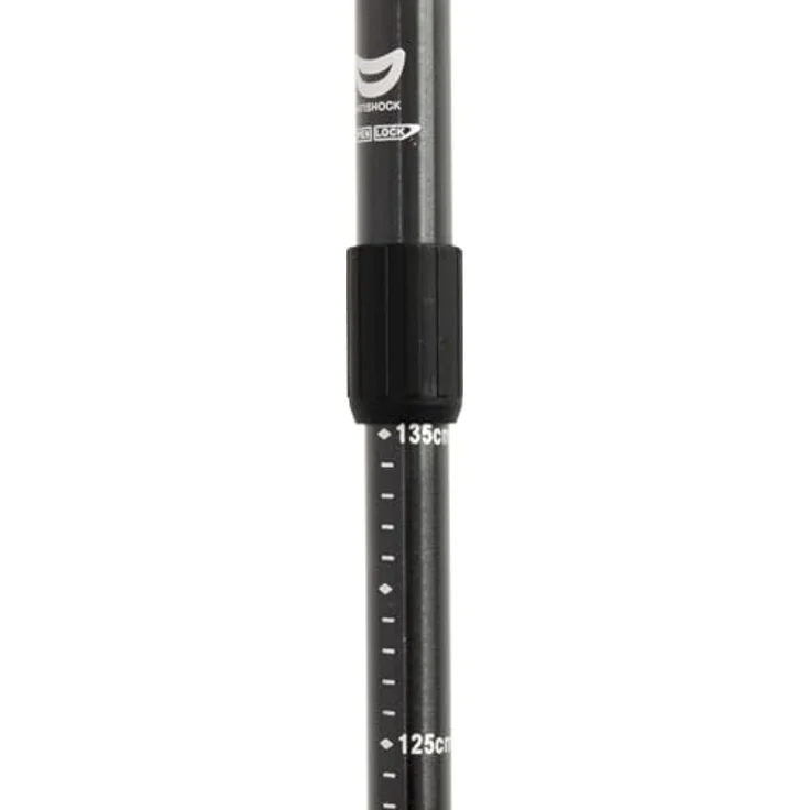 Origin Outdoors Twist-Lock Trekkingstöcke, Mehrfarbig, mit ergonomischen Griffen und austauschbaren Tellern für unterschiedliches Gelände – Bild 3