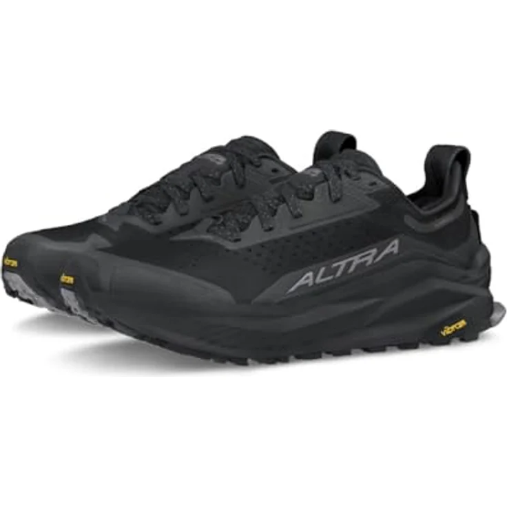 Altra Olympus 6, Herren Laufschuhe mit maximaler Dämpfung, Vibram® Megagrip Sohle, Schwarz, Größe 45 – Bild 5