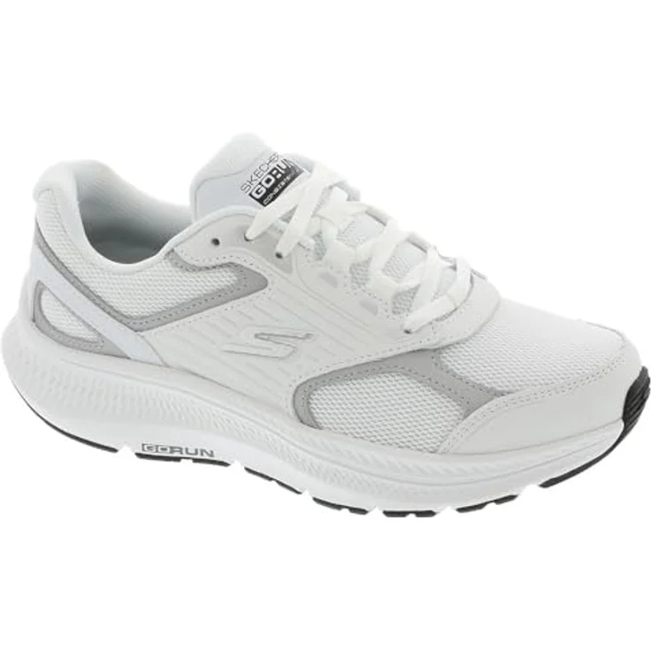 Skechers Go Run Consistent 2.0, Damen Laufschuhe für Roadrunning, atmungsaktives Textil, Gummisohle, Größe 40, Weiß – Bild 1