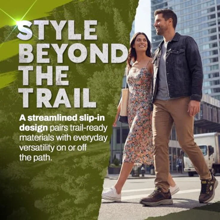 Skechers OAK CANYON - CONSISTENT WINNER Outdoorschuh, Größe 42, braun/schwarz, 100% Textil, sportlich, Schnürverschluss – Bild 5
