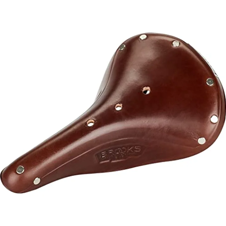 Brooks England, Velosattel aus Leder für lange Touren und Trekking, flexibel