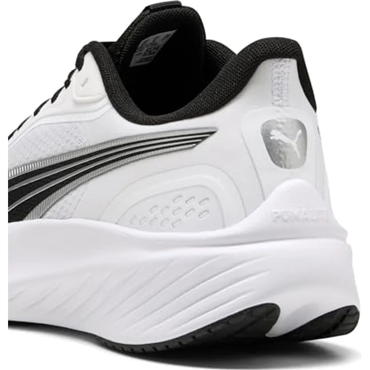 PUMA Pounce Lite Laufschuhe, ultraleicht mit PROTREAD Laufsohle, Weiß-Schwarz, Größe EU 44,5 – Bild 3