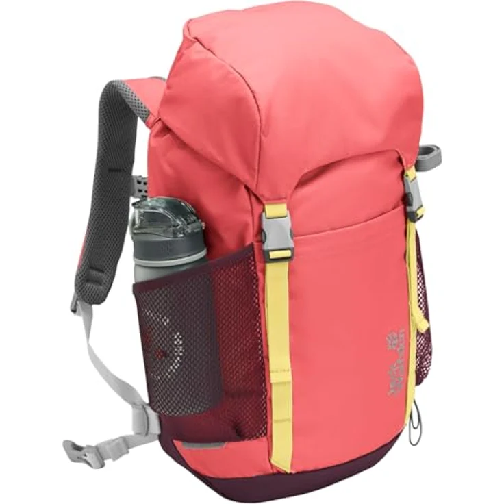 Jack Wolfskin Kids Explorer Trekkingrucksack, 47 cm, sunset coral, 100% Polyester, kompakt und robust – Bild 7