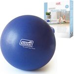 Sissel® Pilates Soft Ball blau | 22 cm | PVC phtalatfrei & latexfrei | Für Tiefenentspannung & Muskulatur-Kräftigung | 155 kg Belastbarkeit | Inklusive Übungsanleitung - Preisvergleich