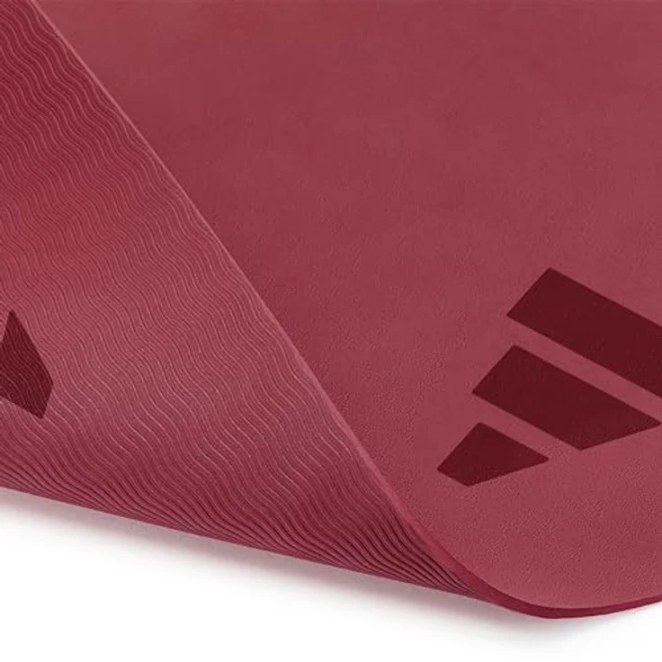 Adidas Premium Yoga Mat - 5mm - Mystery Ruby, Yogamatte mit rutschfestem TPE-Schaumstoff – Bild 5