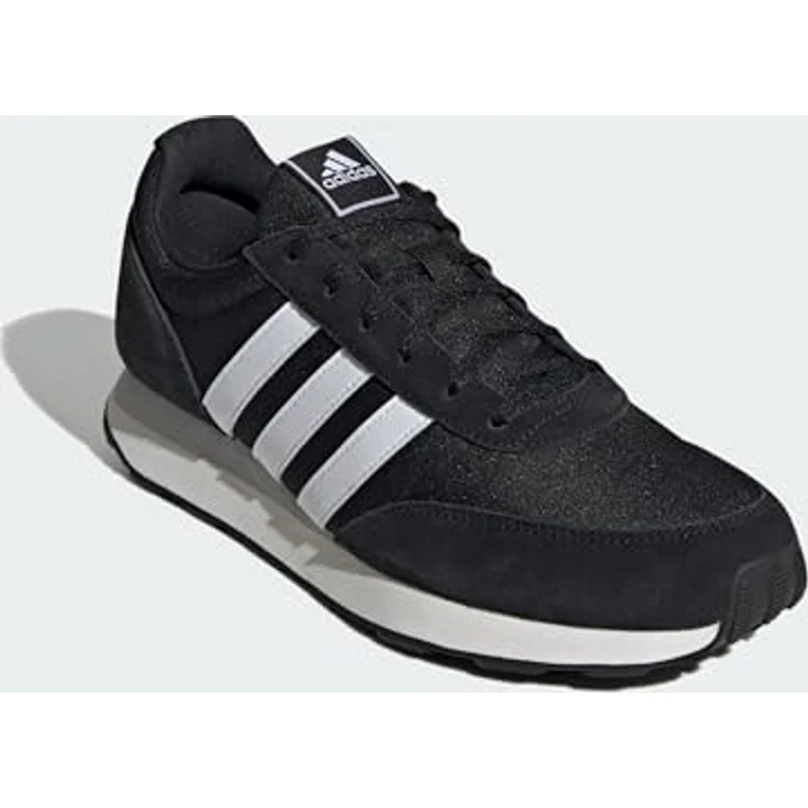 Adidas Run 60s 3.0 Classic Retro Sneaker, Laufschuhe in Schwarz/Weiß, IE3826, Schuhgröße 45 1/3 EU – Bild 5