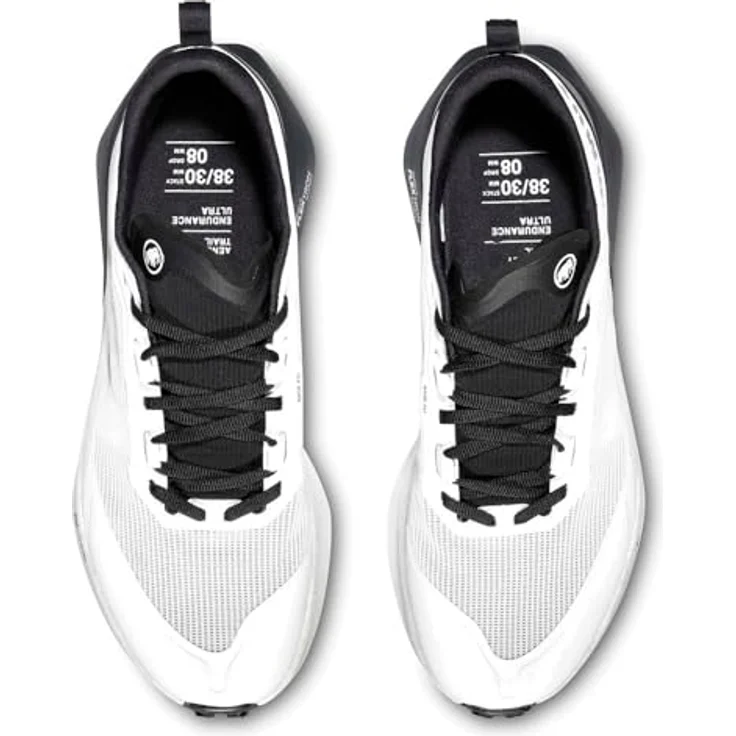 Mammut Aenergy Trail Endurance Ultra Low Men - Trailrunning-Schuhe für lange Distanzen mit Flextron® PRO-Antriebsplatte, weiß-schwarz, Größe 11 UK / 46 – Bild 5