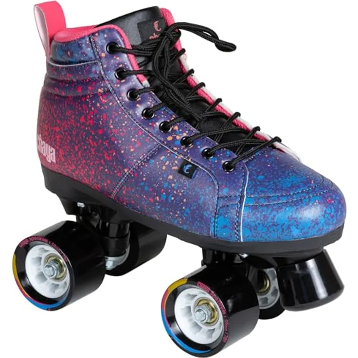 Chaya Vintage Rollerskates, Rollschuhe (37) mit leichtem Design und schnellem Schnürsystem, Blau – Bild 2