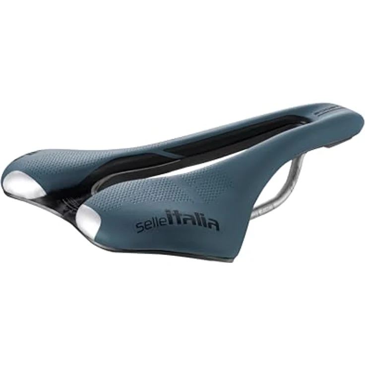 Selle Italia SLR Boost Gravel Superflow, Velosattel mit Light Gel Polsterung und Hi-Viz-Einsätzen – Bild 1